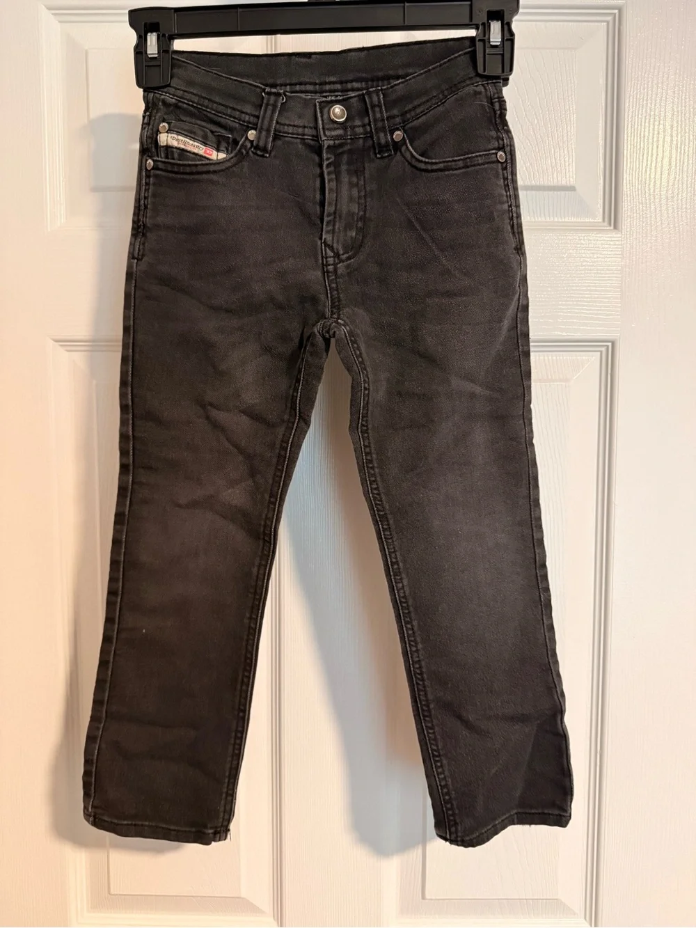 Kids Black Slim Fit Jeans